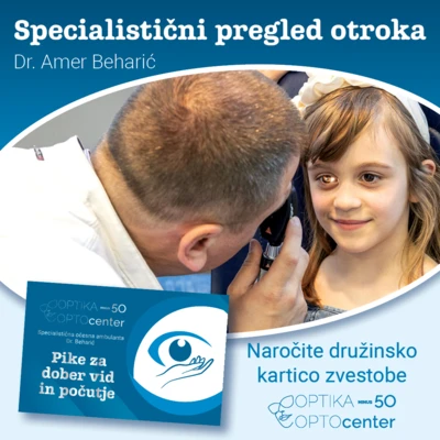 Nazaj v šolo z dobrim vidom za vso družino